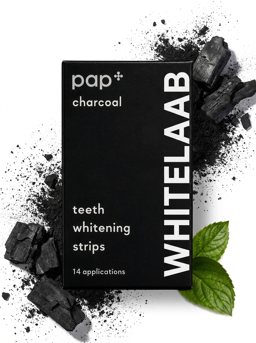 PAP+ Charcoal Whitening Strips