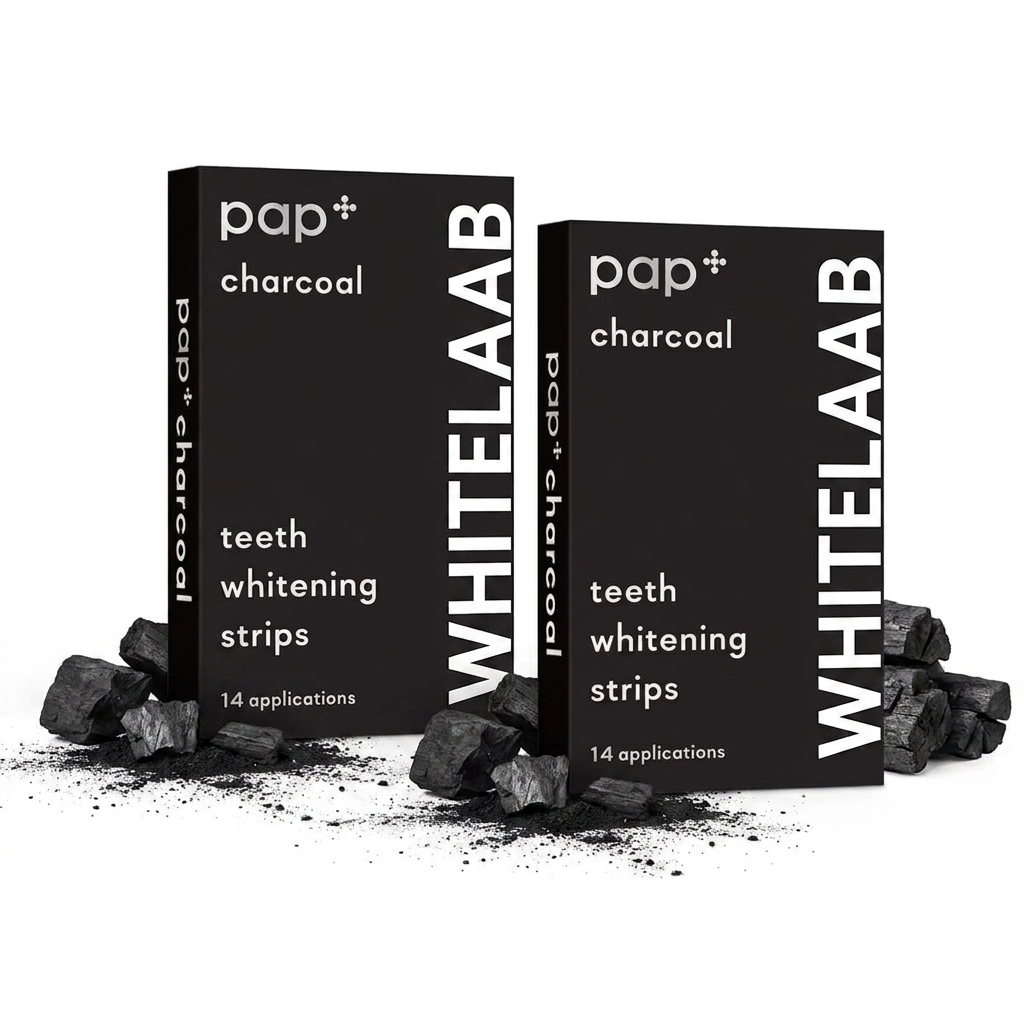 PAP+ Charcoal Whitening Strips